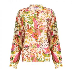 Geisha - Groen | unisex | Blouse | Groen | M | regular | Kamst mode