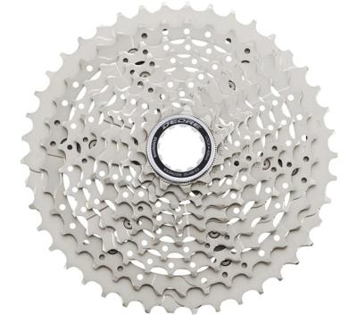 Shimano Cassette 10 speed deore cs-m4100-a 11-42t - zilver - werkplaatsverpakking