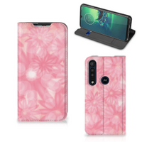 Motorola G8 Plus Smart Cover Spring Flowers - thumbnail