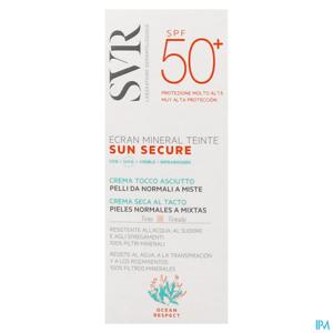 SVR Sun Secure Minerale Getinte Zonnecrème SPF50+ 60ml