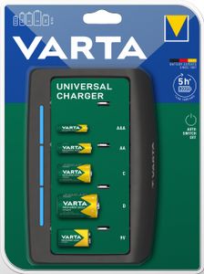 Varta 57648 batterij-oplader Huishoudelijke batterij AC