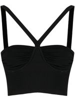 Galvan soutien-gorge à fronces - Noir - thumbnail