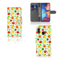 Samsung Galaxy A20e Book Cover Fruits