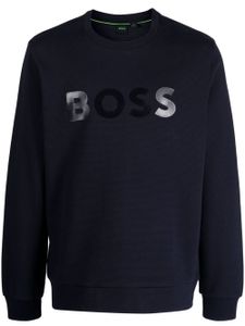 BOSS sweat Salbo Mirror - Bleu