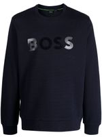 BOSS sweat Salbo Mirror - Bleu