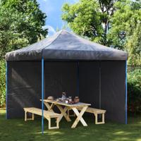 Tentwanden met ritssluiting PE antraciet 2 st Tentwanden met ritssluiting PE antraciet 2 st