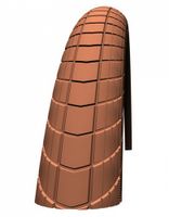 SCHWALBE Buitenband: big ben (k-guard) kleur: bruin met reflectie maat: 28x2.00 etrto 50-622 SCHWALBE Buitenband: big ben (k-guard) kleur: bruin met reflectie maat: 28x2.00 etrto 50-622