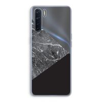 Combinatie marmer: Oppo A91 Transparant Hoesje