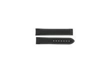 Horlogeband Omega 21592402001001 / 032CVZ009738 Rubber Zwart 19mm