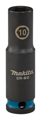 Makita Krachtdop Impact Black, 3/8 10mm lang - E-16271