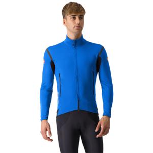 Castelli Perfetto RoS 2 lange mouw fietsjack azzurro italia/silver reflex heren XXL