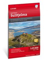 Wandelkaart Hoyfjellskart Sulitjelma | Noorwegen | Calazo