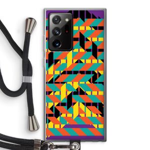 Skew Bee 2: Samsung Galaxy Note 20 Ultra / Note 20 Ultra 5G Transparant Hoesje met koord
