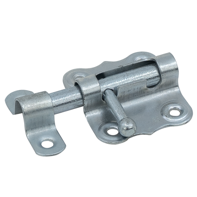Waelbers Grendel Galvanisch verzinkt vierkant 35x37mm schoot 7mm, blauw verzinkt (GV) - 10 Stuk(s) - 102101.05