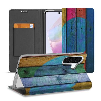 Samsung Galaxy A56 | A36 Book | Wallet Case | Wood Heart - Cadeau voor je Vriend