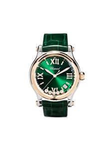 Chopard montre Happy Hearts 36 mm - Vert