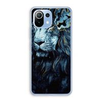 Darkness Lion: Xiaomi Mi 11 Lite Transparant Hoesje