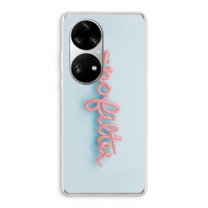 #nofilter: Huawei P50 Pro Transparant Hoesje