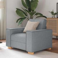 Sofa Stoel Lichtgrijs 60 cm Stof