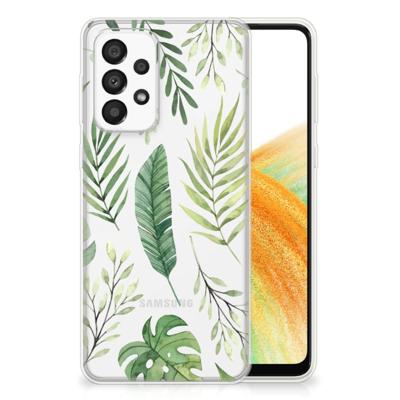 Samsung Galaxy A33 5G | TPU Case | Leaves