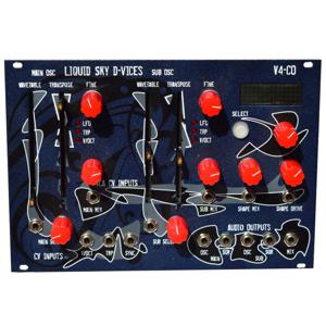 Liquid Sky d-vices V4CO Red Knob Limited Edition eurorack module