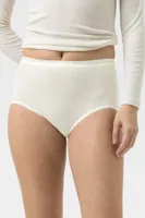 Wollen dames taille slip - Exquisite - 69302 - Merino wollen hoge dames maxi slip - onderbroek