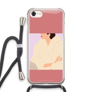 Cosy: iPhone 8 Transparant Hoesje met koord