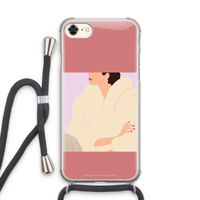 Cosy: iPhone 8 Transparant Hoesje met koord