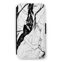 Witte marmer 2: iPhone 11 Flip Hoesje