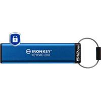 Kingston Technology IronKey 512GB Keypad 200, FIPS 140-3 Lvl 3 (aangevraagd) AES-256 versleuteld Kingston Technology IronKey 512GB Keypad 200, FIPS 140-3 Lvl 3 (aangevraagd) AES-256 versleuteld