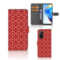 Xiaomi Mi 10T Pro | Mi 10T Telefoon Hoesje Batik Rood