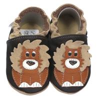 Hobea babyslofjes Löwe Dunkelbraun-20-21