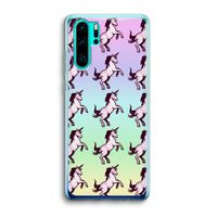 Musketon Unicorn: Huawei P30 Pro Transparant Hoesje