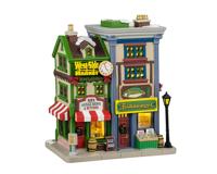 West Side Market Shops 16x25x24 cm Kersthuisje - Lemax