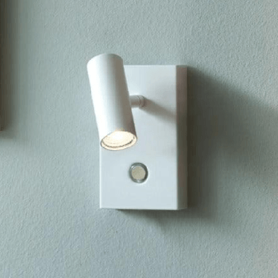 Wandlamp leeslamp wit verstelbaar &apos;Omari&apos; moodmaker met schakelaar stekker