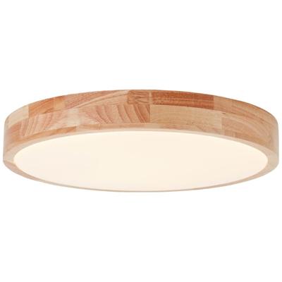 Brilliant Houten plafonnièreSlimline Ø 39cm - G99524/75