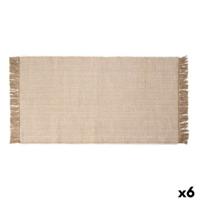 Tapijt Gift Decor Beige 140 x 80 cm (6 Stuks)