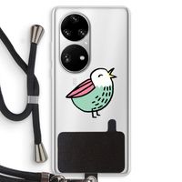 Birdy: Huawei P50 Pro Transparant Hoesje met koord