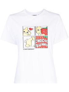 CHOCOOLATE t-shirt à imprimé graphique - Blanc