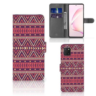 Samsung Note 10 Lite | Telefoon Hoesje | Aztec Paars