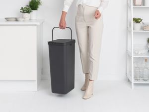 Brabantia SORT & GO RECYCLE BIN 40 l Rechthoekig Grijs