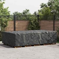 Hoes voor tuinmeubelen Zwart 305 x 190 x 85 cm 210D