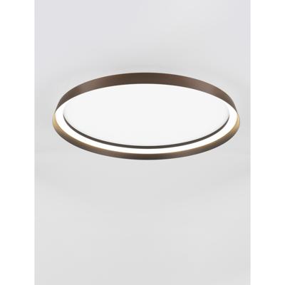 Lyora Design plafonniereOrmi Ø 60cm koffie bruin - 9345700