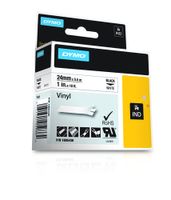 Labeltape DYMO IND RHINO 1805430 Vinyl Tapekleur: Wit Tekstkleur:Zwart 24 mm 5.5 m - thumbnail