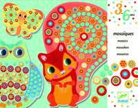 Mozaïeken Millefiori DJECO multi-gekleurd - thumbnail