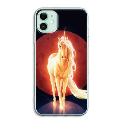 Last Unicorn: iPhone 11 Transparant Hoesje