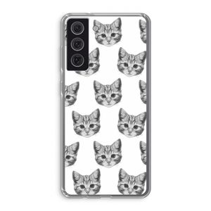 Kitten: Samsung Galaxy S21 FE Transparant Hoesje