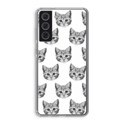Kitten: Samsung Galaxy S21 FE Transparant Hoesje