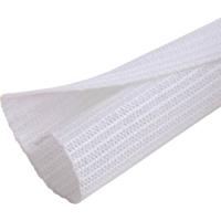 Quadrios 24CA460 24CA460 Gevlochten slang Wit Polyester 9 tot 10 mm per meter