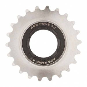 Freewheel BMX 22t 3/32 ACS Paws 4.1 nikkel zwart